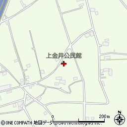 上金井公民館周辺の地図