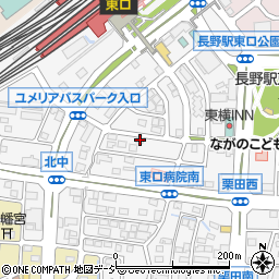 長野県長野市栗田1607周辺の地図