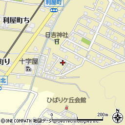 石川県金沢市利屋町222周辺の地図
