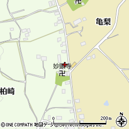 栃木県塩谷郡高根沢町上柏崎110周辺の地図