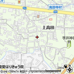 長野県長野市高田1141周辺の地図