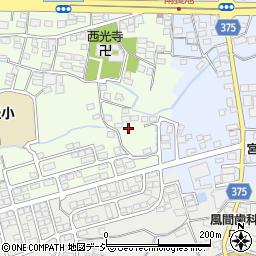 長野県長野市高田2318周辺の地図