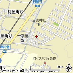 石川県金沢市利屋町215周辺の地図