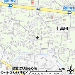 長野県長野市高田1127周辺の地図