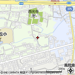 長野県長野市高田南高田2319-3周辺の地図