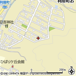 石川県金沢市利屋町182周辺の地図