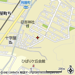 石川県金沢市利屋町206周辺の地図