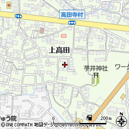 長野県長野市高田1228周辺の地図