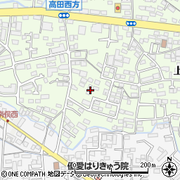 長野県長野市高田1115周辺の地図