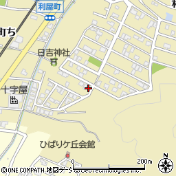 石川県金沢市利屋町203周辺の地図