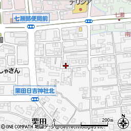 長野県長野市栗田1989周辺の地図