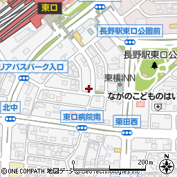 長野県長野市栗田2182周辺の地図