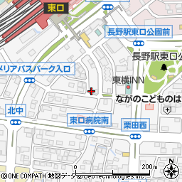 長野県長野市栗田2183周辺の地図