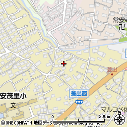 長野県長野市安茂里863周辺の地図