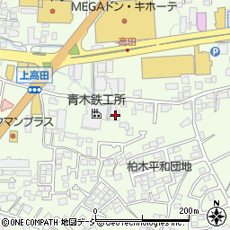 長野県長野市高田南高田1822-1周辺の地図