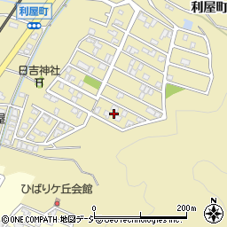 石川県金沢市利屋町187周辺の地図