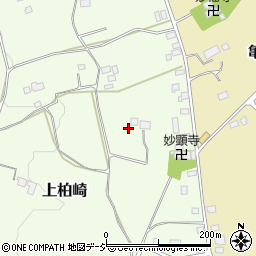 栃木県塩谷郡高根沢町上柏崎375周辺の地図