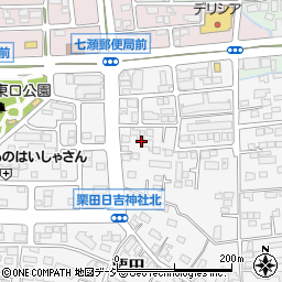 長野県長野市栗田877周辺の地図