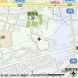 長野県長野市高田2319周辺の地図