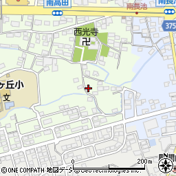 長野県長野市高田2320周辺の地図