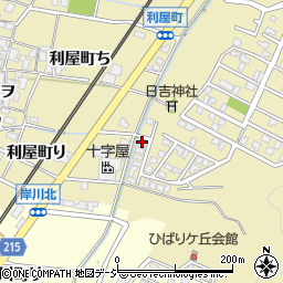 石川県金沢市利屋町251周辺の地図