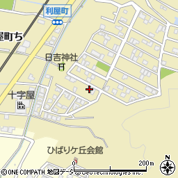石川県金沢市利屋町201周辺の地図