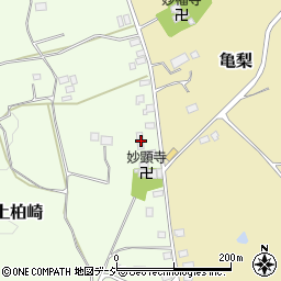 栃木県塩谷郡高根沢町上柏崎117-1周辺の地図