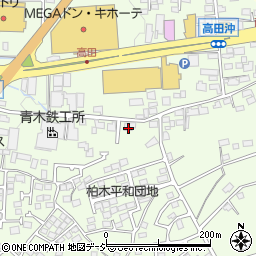 長野県長野市高田1825周辺の地図