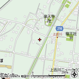 上吉川公民館周辺の地図
