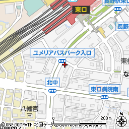 長野県長野市栗田1593周辺の地図