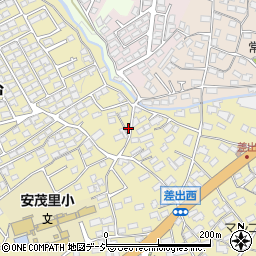 長野県長野市安茂里853周辺の地図