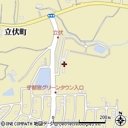 栃木県宇都宮市立伏町506周辺の地図