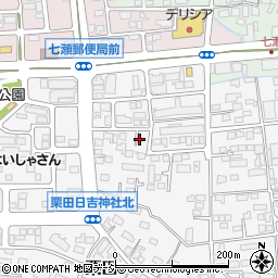 長野県長野市栗田879周辺の地図