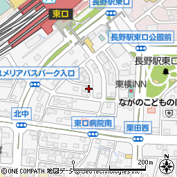 長野県長野市栗田2215周辺の地図