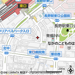 長野県長野市栗田2185周辺の地図