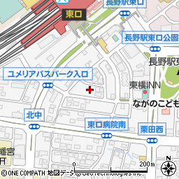 長野県長野市栗田2210周辺の地図