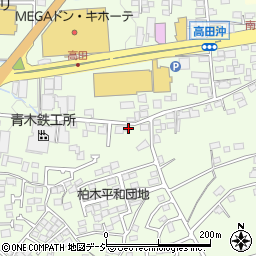 長野県長野市高田2068周辺の地図
