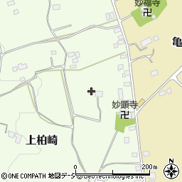 栃木県塩谷郡高根沢町上柏崎381周辺の地図