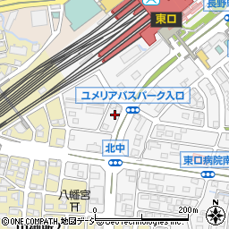 長野県長野市栗田1526周辺の地図