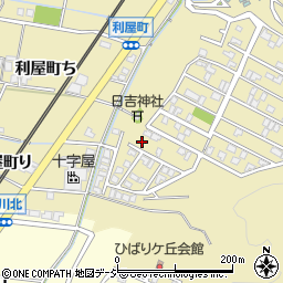 石川県金沢市利屋町212周辺の地図