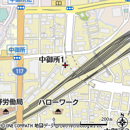 ジェイアール東日本コンサルタンツ株式会社　長野営業所周辺の地図