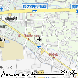 長野県長野市高田1054周辺の地図