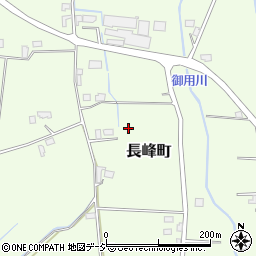 栃木県宇都宮市長峰町周辺の地図