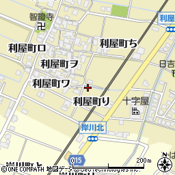石川県金沢市利屋町ち67周辺の地図