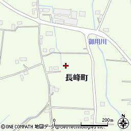 栃木県宇都宮市長峰町周辺の地図