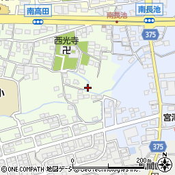 長野県長野市高田南高田2311周辺の地図