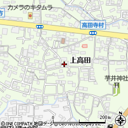 長野県長野市高田1376-1周辺の地図