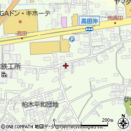 長野県長野市高田2065周辺の地図