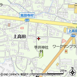 長野県長野市高田1323周辺の地図