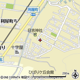 石川県金沢市利屋町198周辺の地図